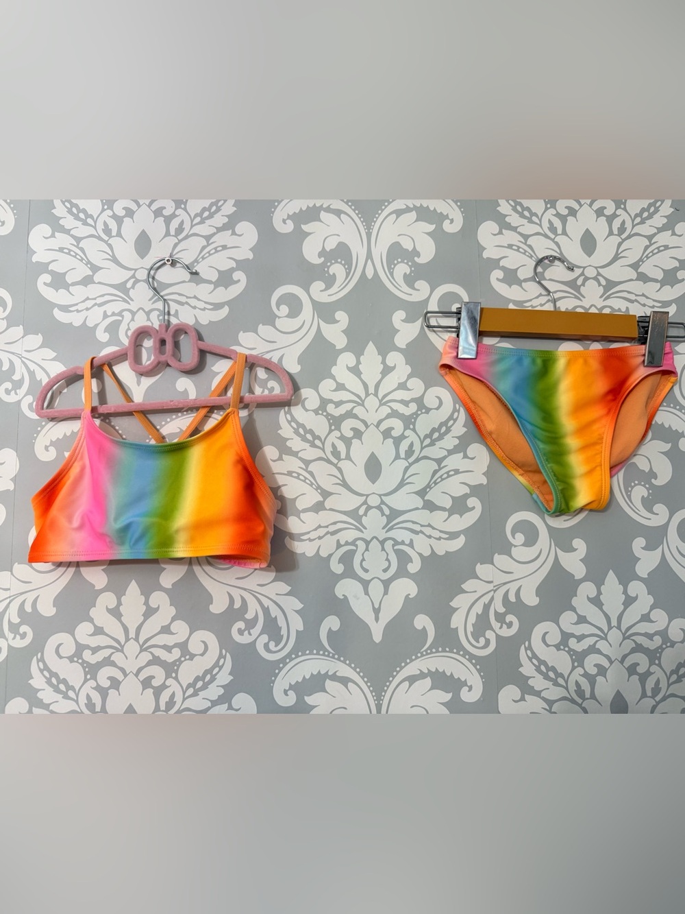 💫10/$25 • George Rainbow Tankini Set - Vibrant Multicolor